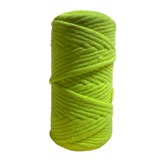 Elegantshop Taranan Taranabilir Makrome İpi Pamuk Cotton Koton 250 gr 18 Açık Pembe