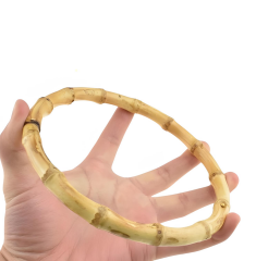 Elegant Bambu Çanta Sapı O  Model 14,5 cm OK4 04 Hasır
