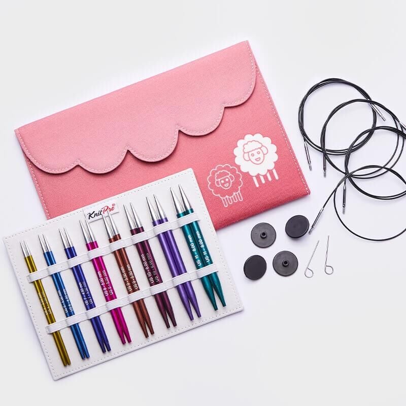 KnitPro Zing Misinalı Şiş Seti 47424
