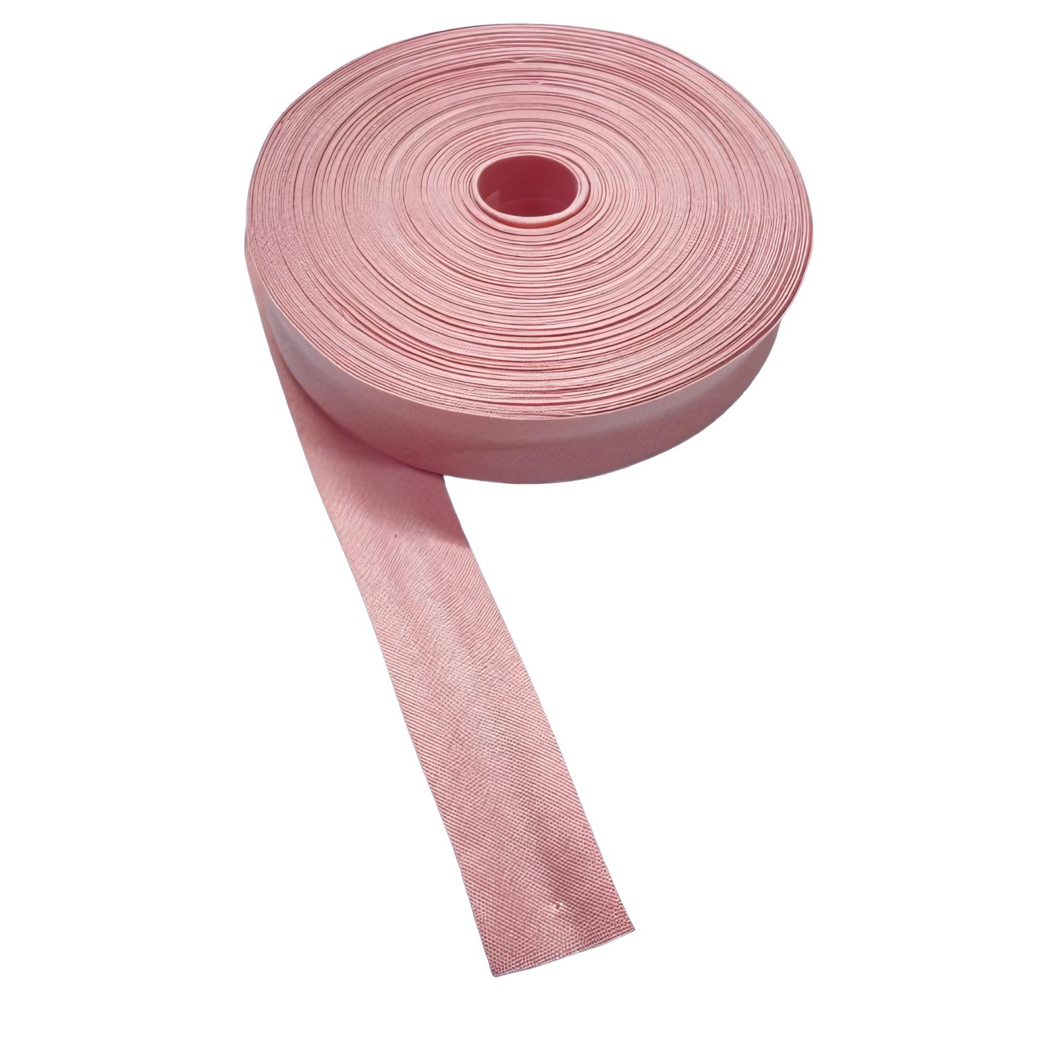 Şık Cotton Koton Katlı Biye 2 cm 25 mt 12 Pudra