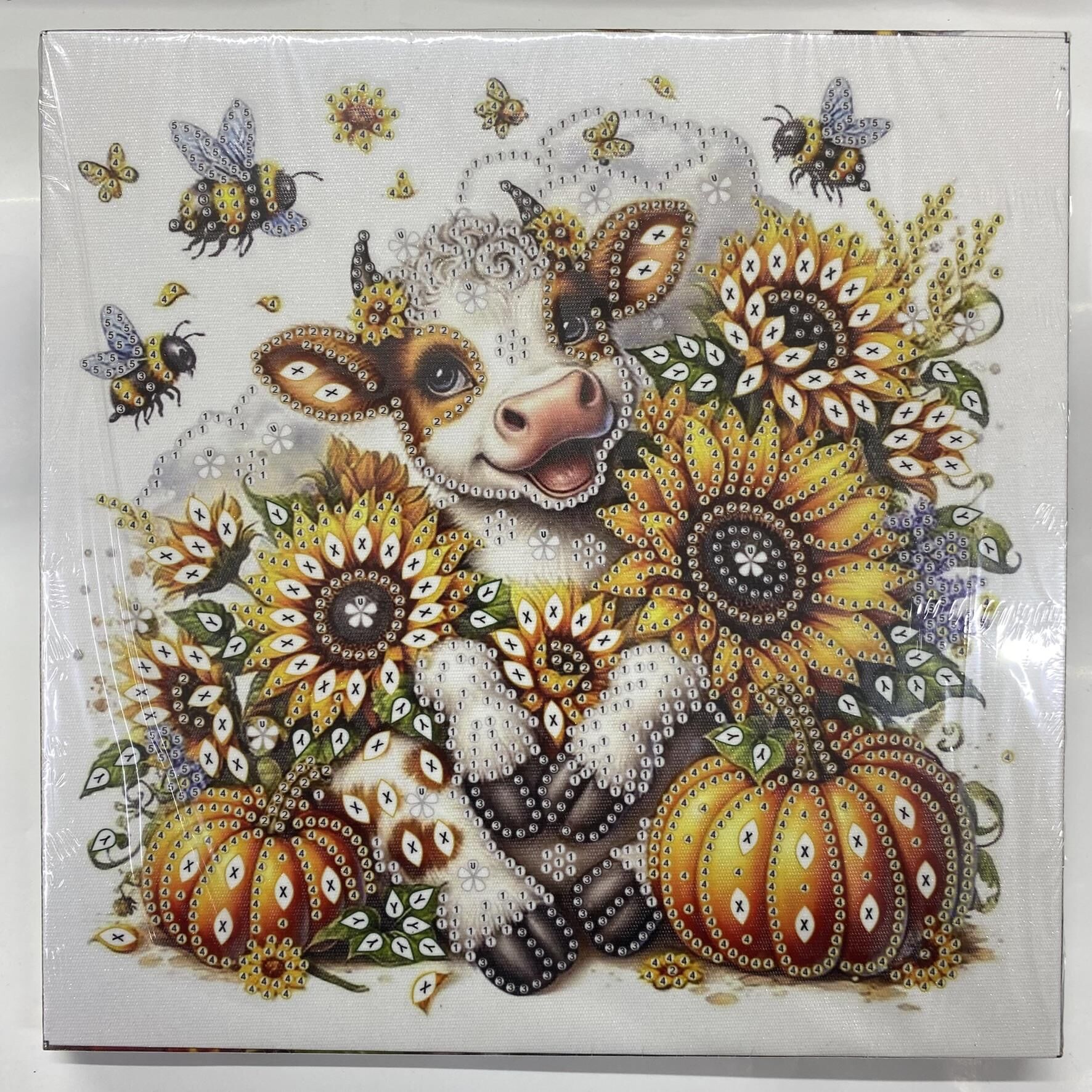 Tuval 5D Yapışan Boncuk Mozaik Tablo 25*25 cm YY83