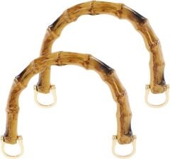 Elegant Bambu Çanta Sapı U  Model 15 cm UK4