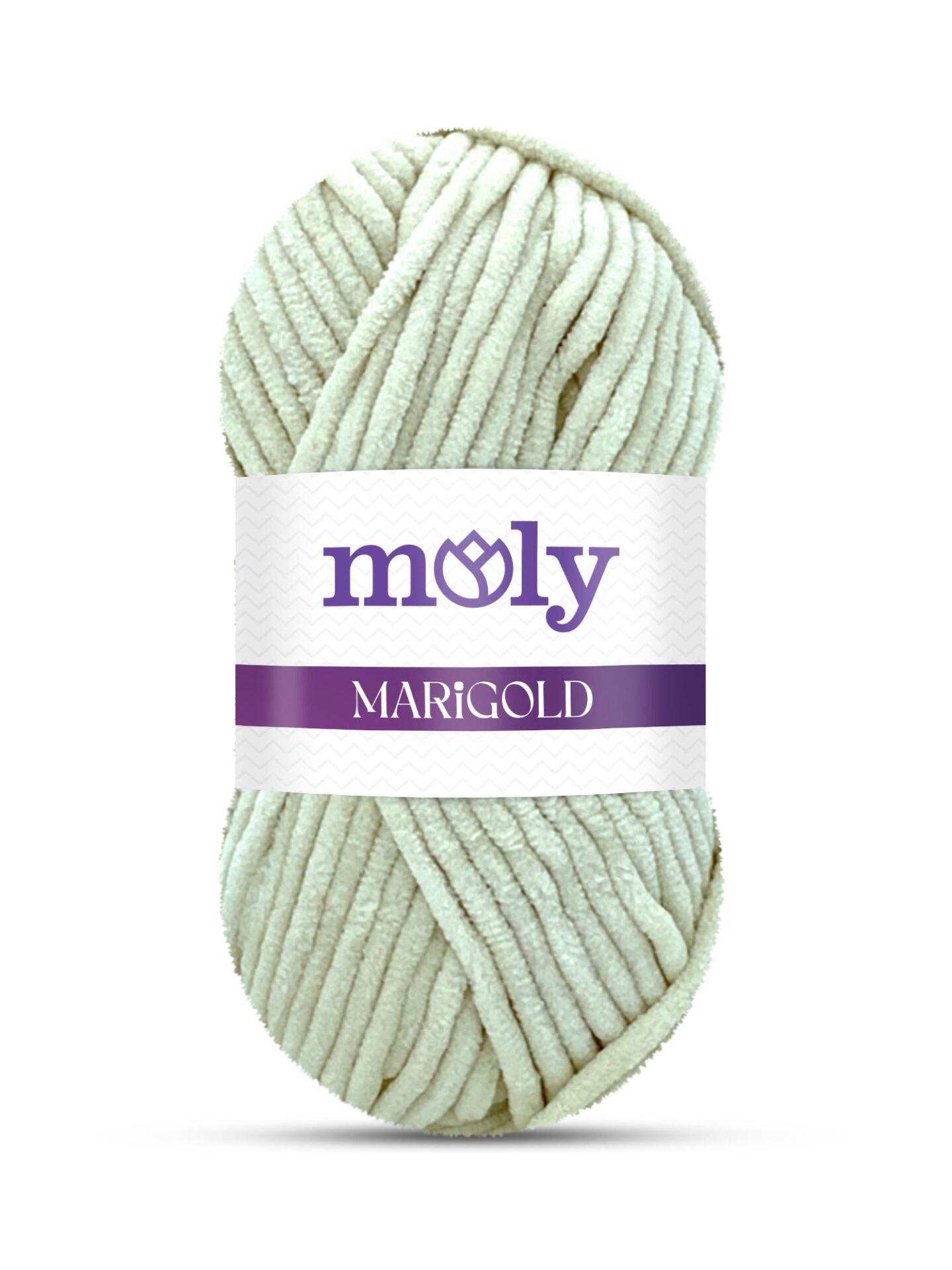 Moly Marigold Kadife El Örgü İpliği 100 gr 043 Kemik