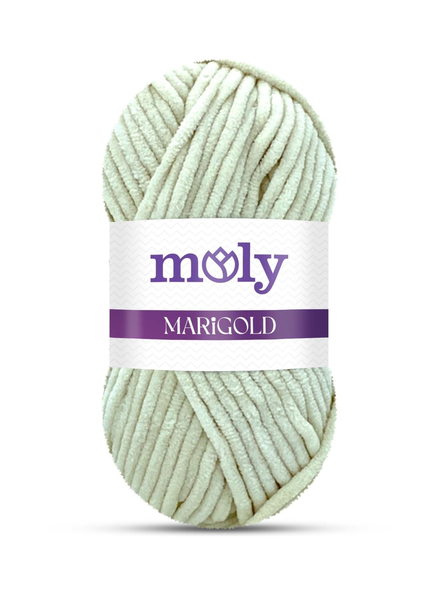 Moly Marigold Kadife El Örgü İpliği 100 gr 043 Kemik