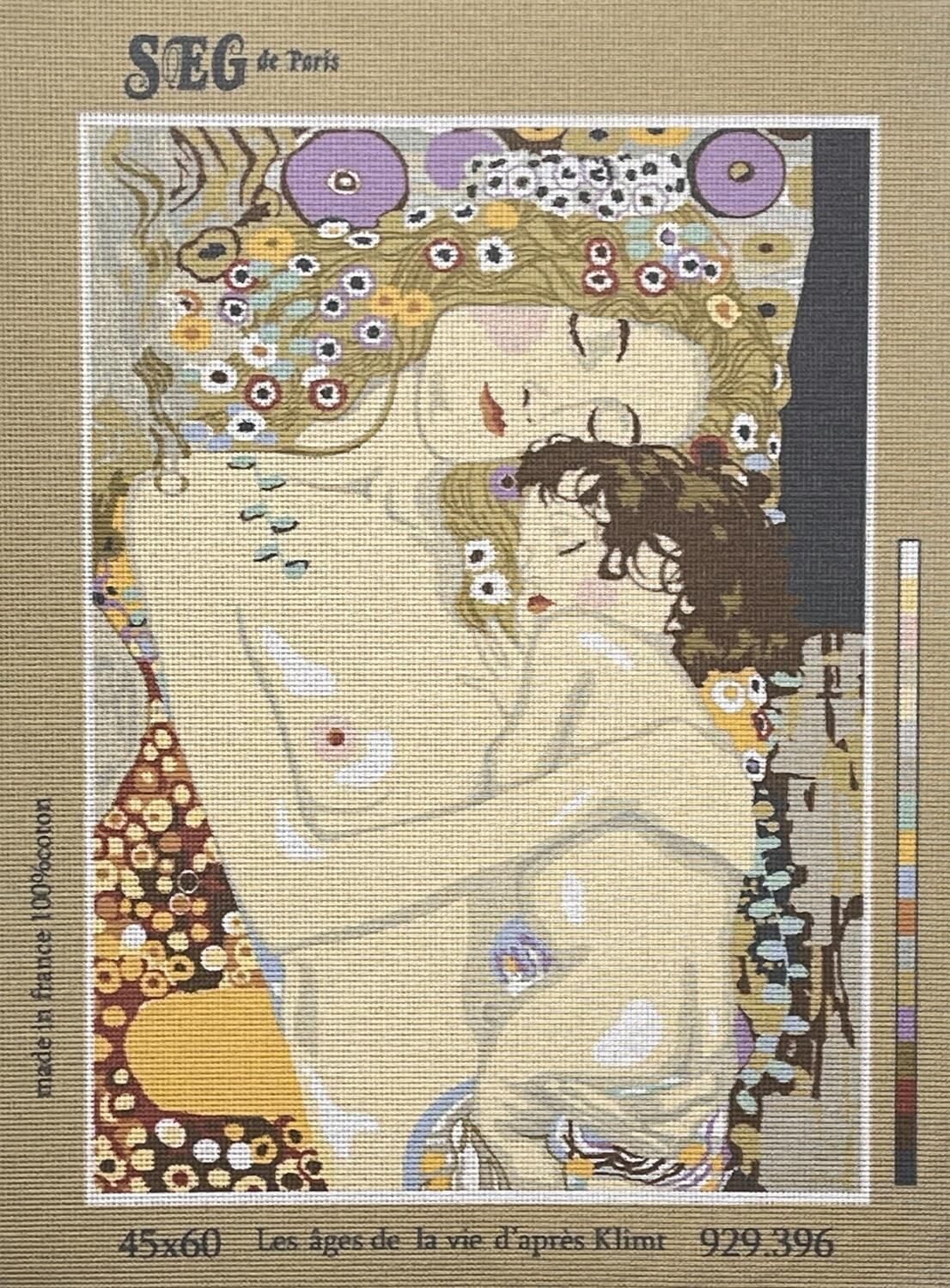 Seg Baskılı Goblen 929 396 Les Ages De La Vie 45x60cm Tablo Pano Nü