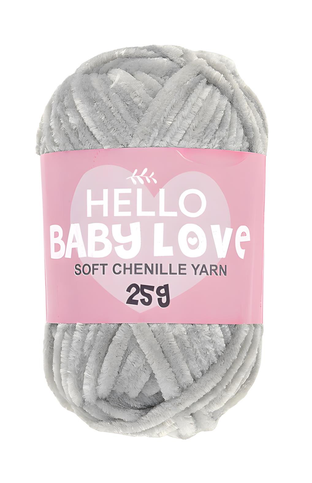 Hello Baby Love Şönil Kadife Punch İpliği 25 gr 230 Bej