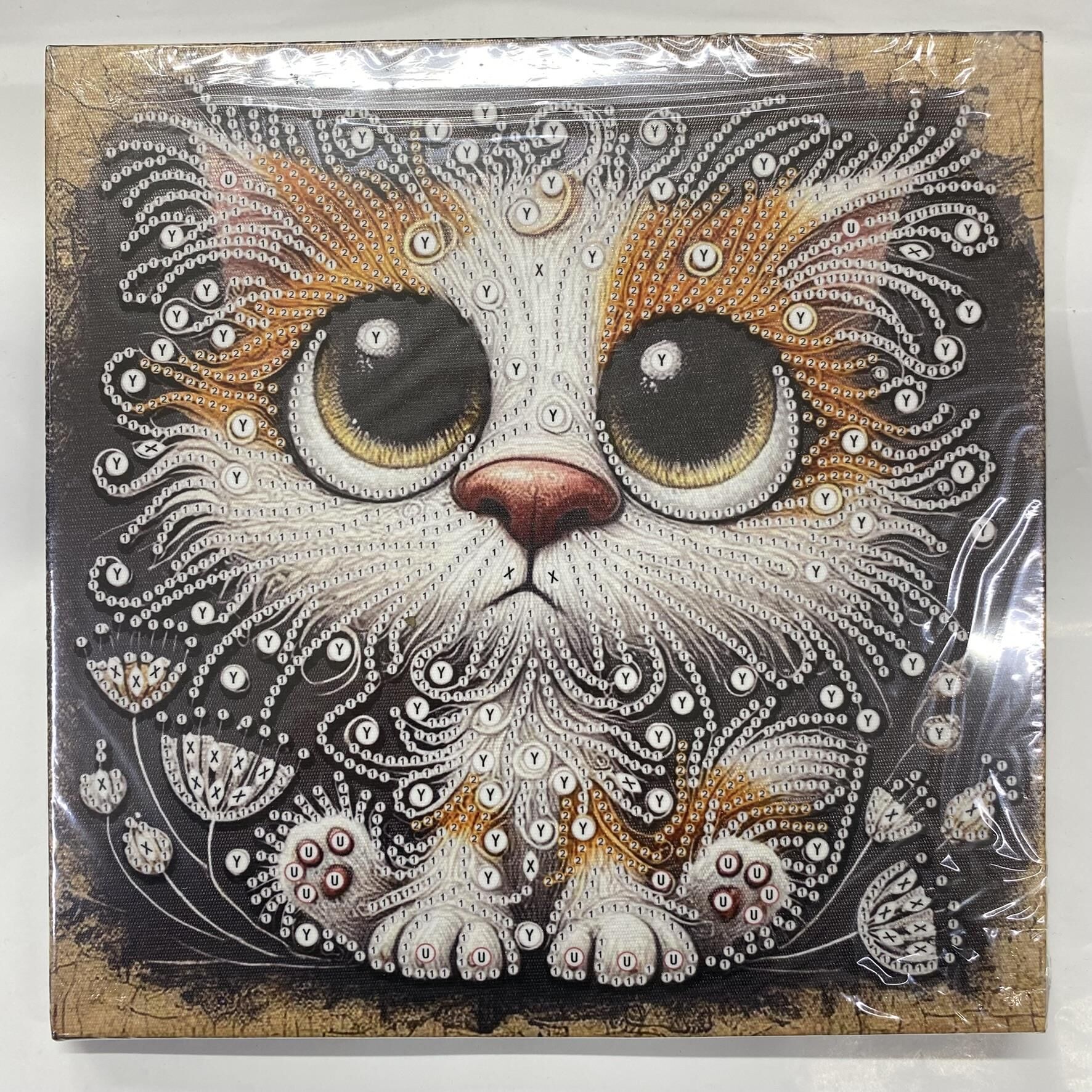 Tuval 5D Yapışan Boncuk Mozaik Tablo 25*25 cm YY81