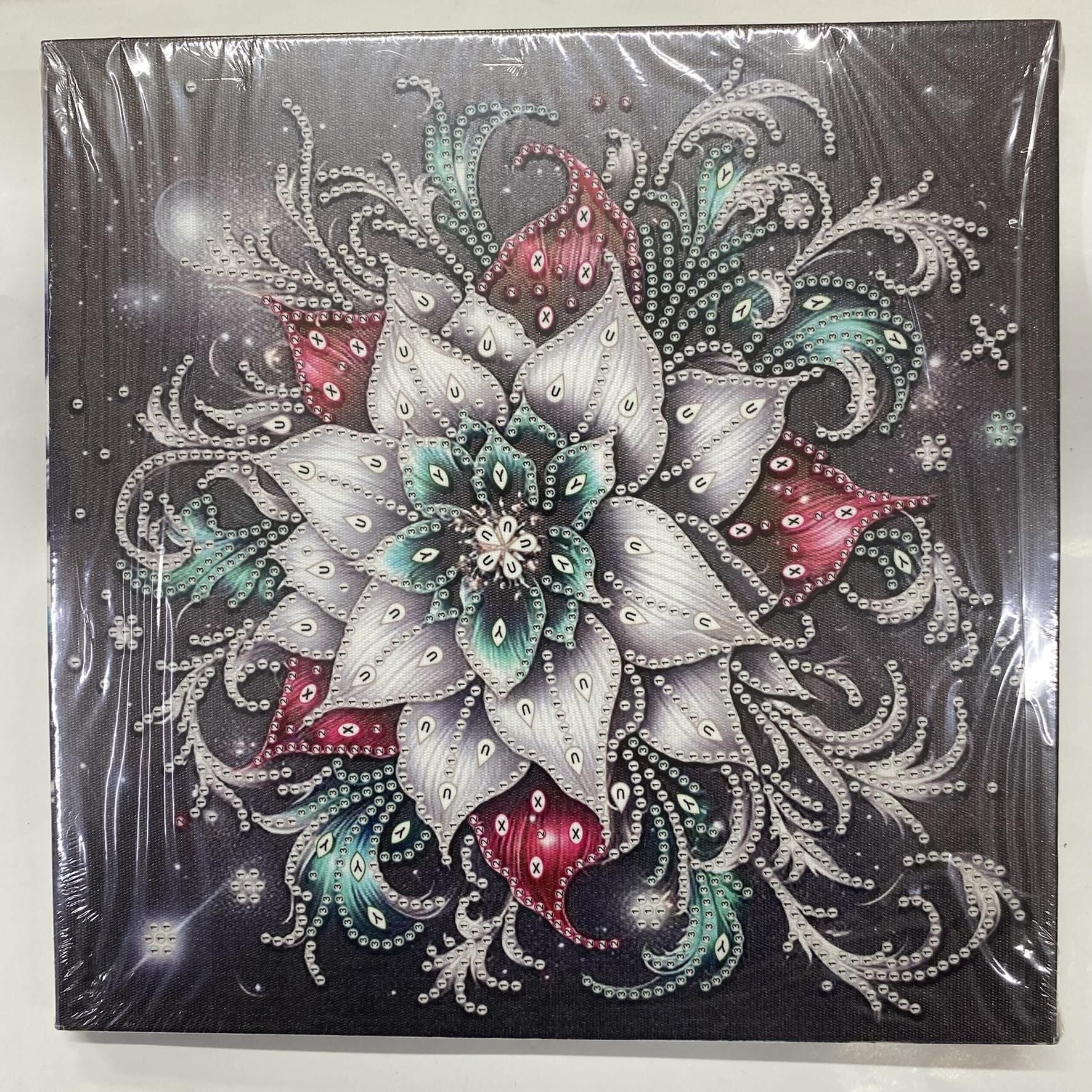 Tuval 5D Yapışan Boncuk Mozaik Tablo 25*25 cm YY96