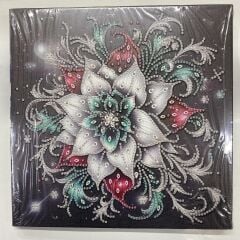 Tuval 5D Yapışan Boncuk Mozaik Tablo 25*25 cm YY96