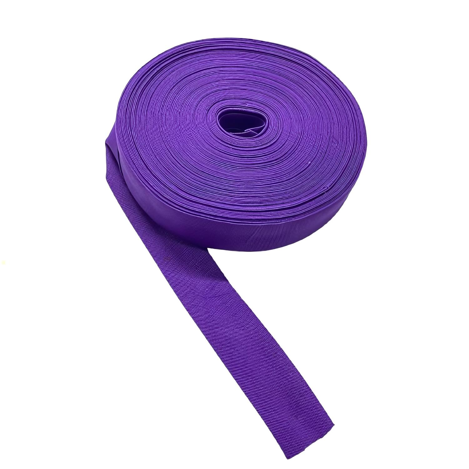 Şık Cotton Koton Katlı Biye 2 cm 25 mt 19 Mor