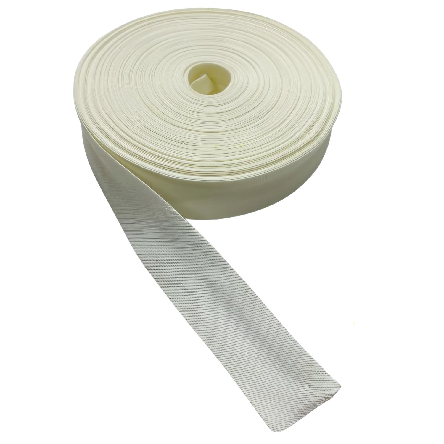 Şık Cotton Koton Katlı Biye 2 cm 25 mt 2 Krem