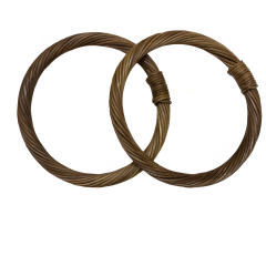 Elegant Bambu Rattan Çanta Sapı O  Model 17 cm K110