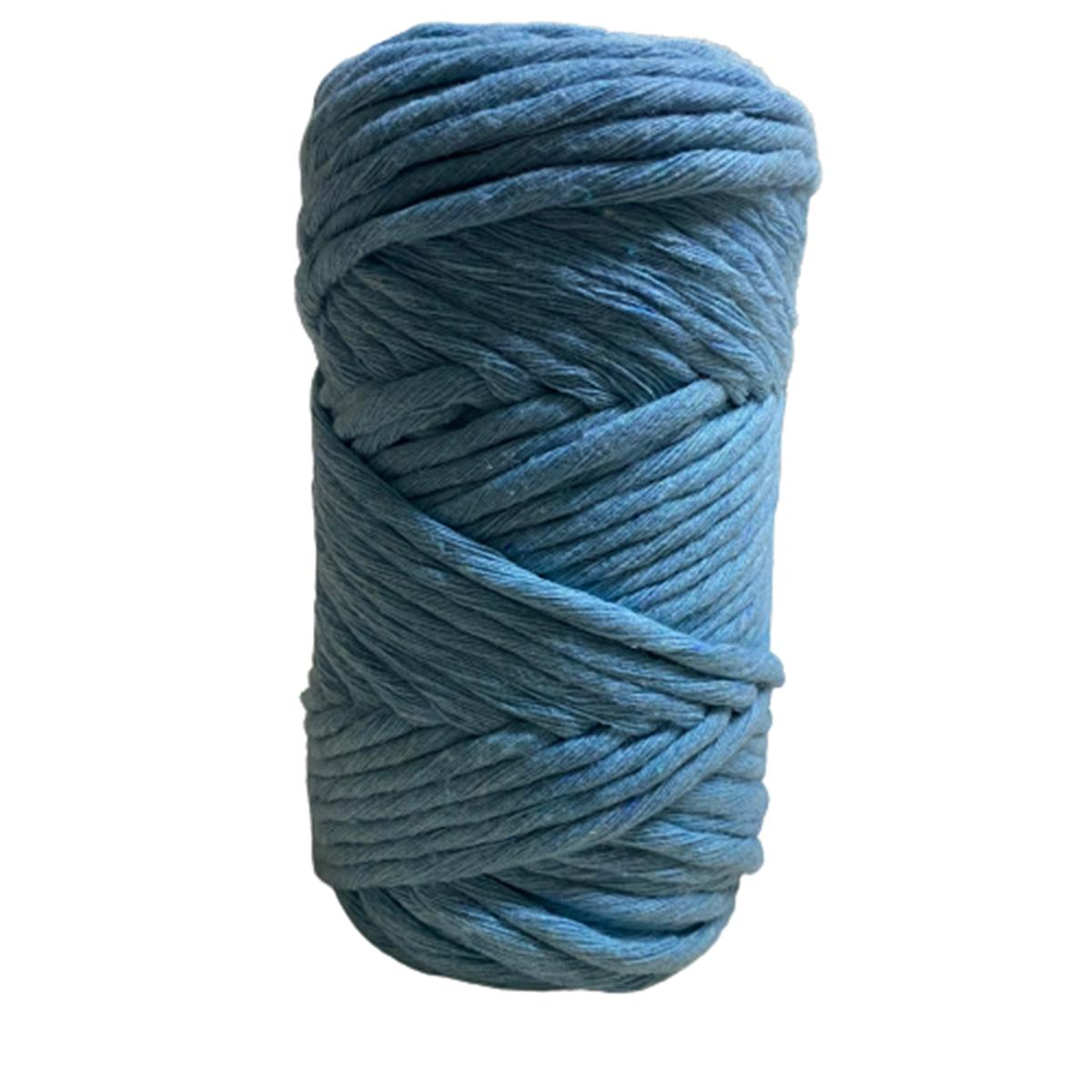 Elegantshop Taranan Taranabilir Makrome İpi Pamuk Cotton Koton 250 gr 13 Açık Turkuaz