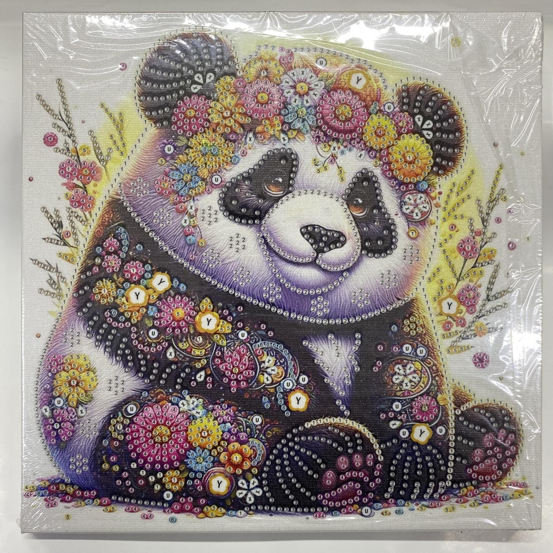 Tuval 5D Yapışan Boncuk Mozaik Tablo 25*25 cm YY120