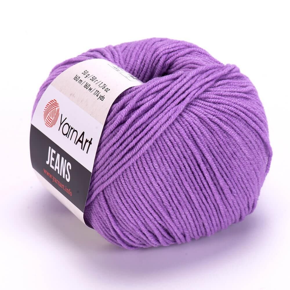 YarnArt Jeans 50gr Pamuk Cotton Amigurumi El Örgü İpi İpliği Yünü 72 Lila