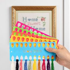 Cross Stitch Muline İplik Sarım Kartelası 1nksy01