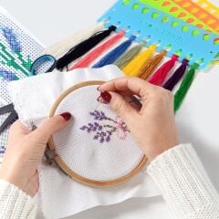 Cross Stitch Muline İplik Sarım Kartelası 1nksy01