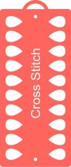 Cross Stitch Muline İplik Sarım Kartelası 1nksy01