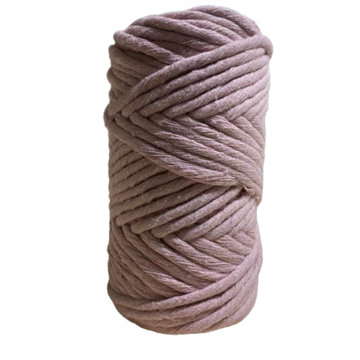 Elegantshop Taranan Taranabilir Makrome İpi Pamuk Cotton Koton 250 gr 17 Pudra