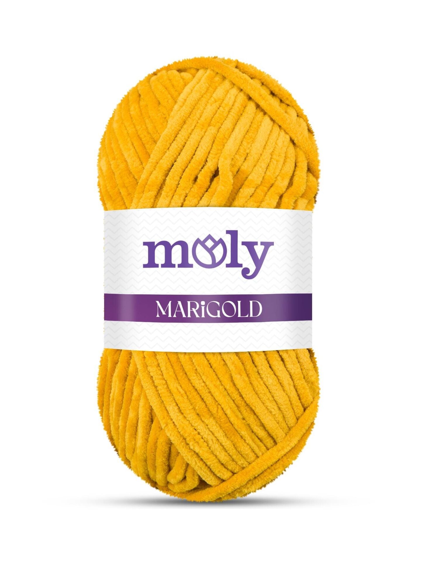 Moly Marigold Kadife El Örgü İpliği 100 gr 058 Hardal