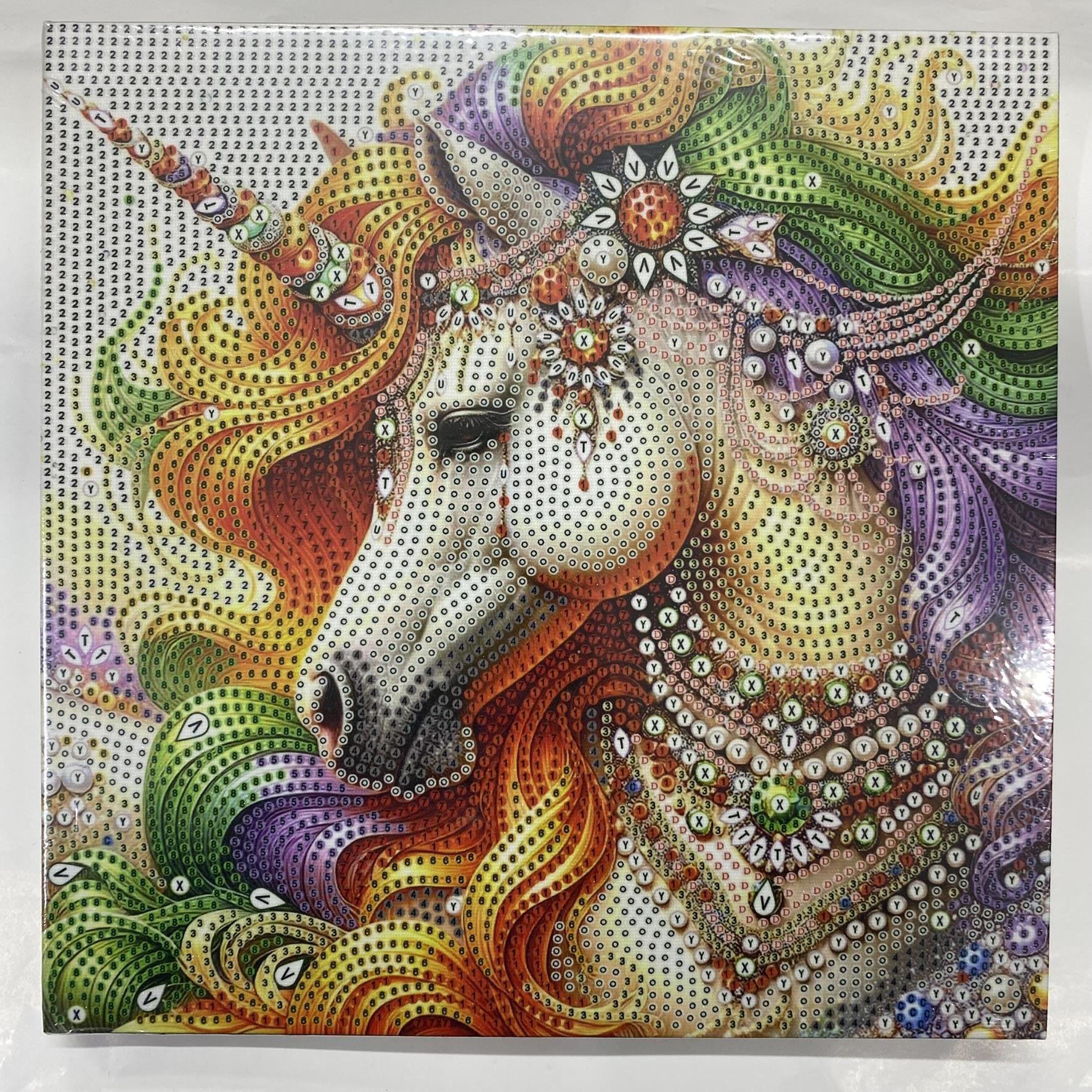 Tuval 5D Yapışan Boncuk Mozaik Tablo 25*25 cm LM08