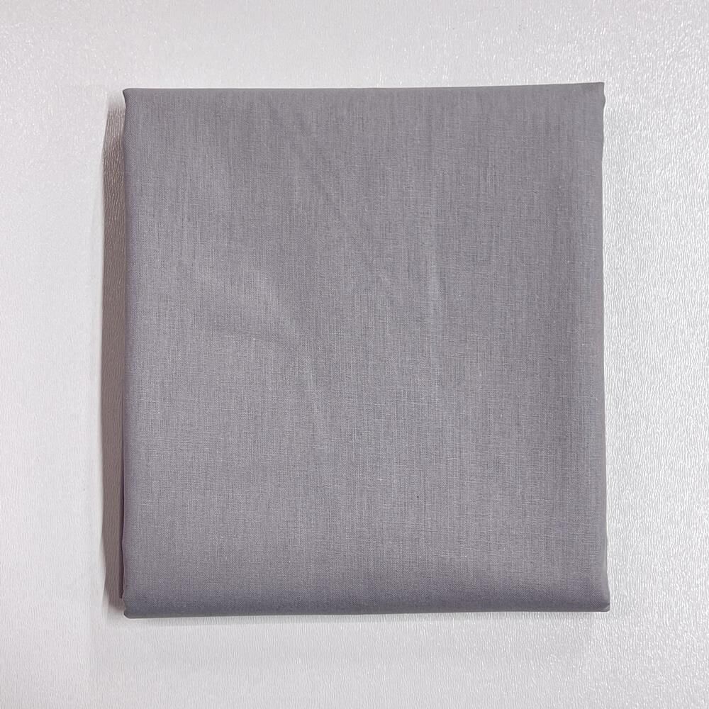 Poplin Pamuk Kumaş Düz Renk A 50x240cm Koyu Gri