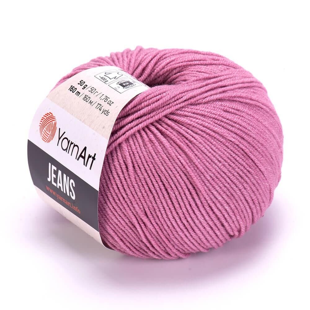 YarnArt Jeans 50gr Pamuk Cotton Amigurumi El Örgü İpi İpliği Yünü 65 Gül Kurusu