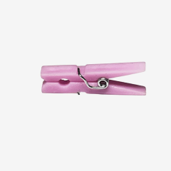 Minik Mandal Plastik 3cm Pembe - 100 Adet