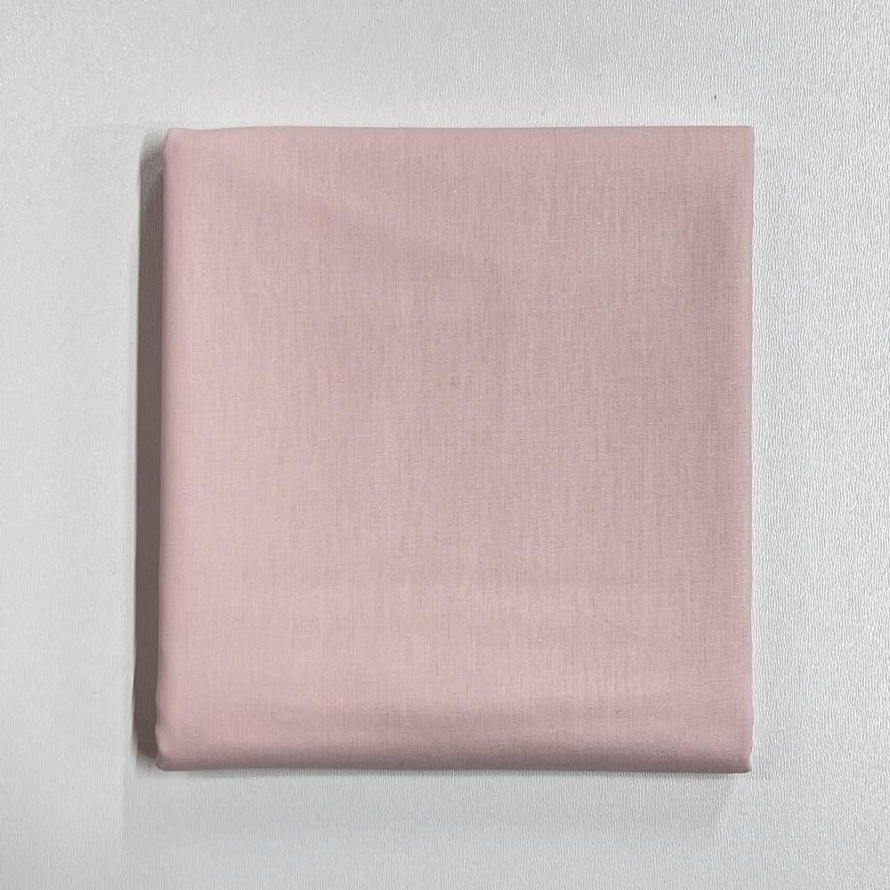 Poplin Pamuk Kumaş Düz Renk A 50x240cm Bebe Pembe