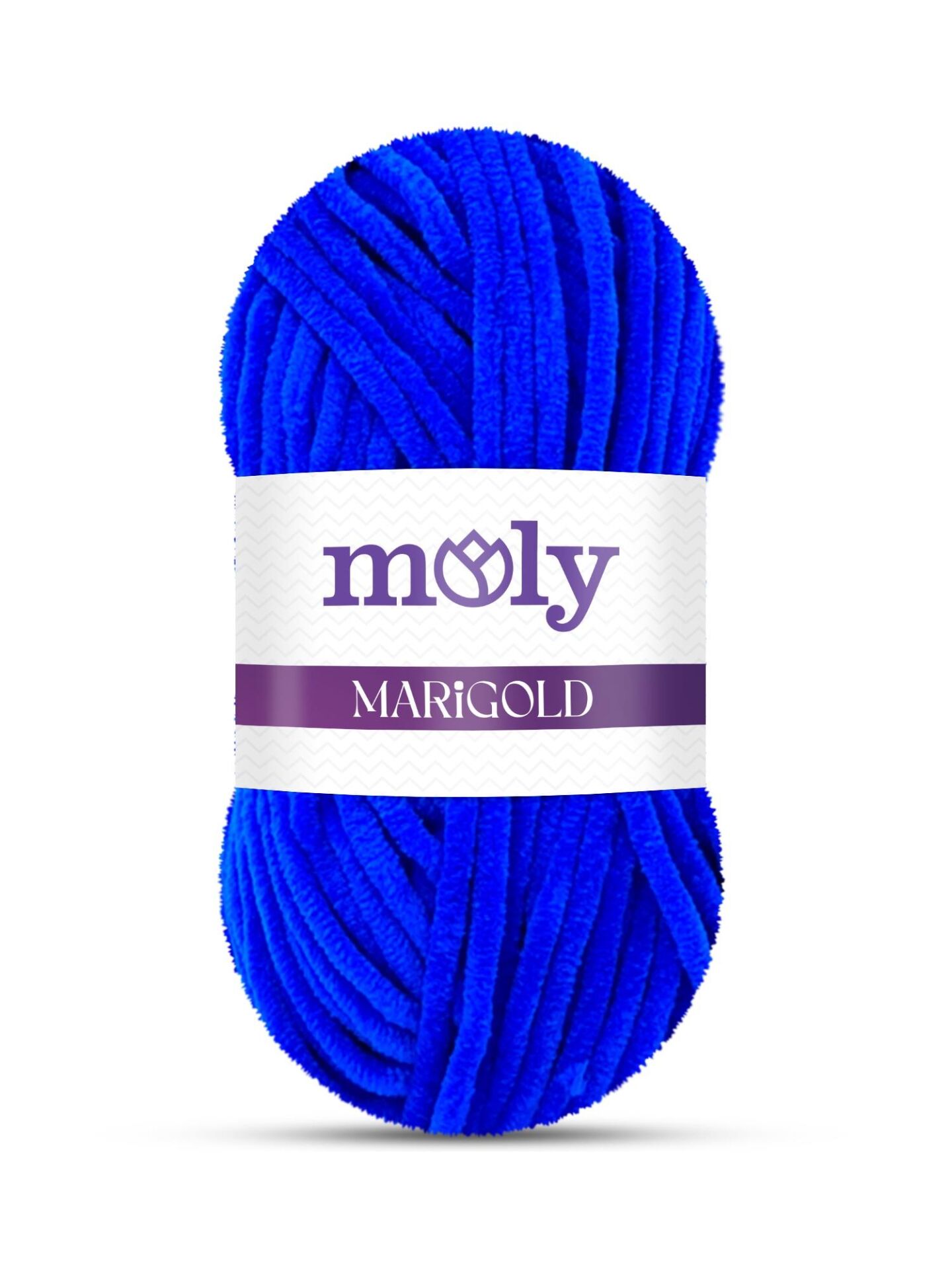Moly Marigold Kadife El Örgü İpliği 100 gr 072 Saks Mavi