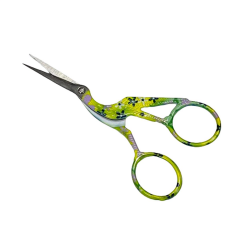 XINYI Nakış Dikiş Makası Leylek Desenli Baskılı mk-lm-101224