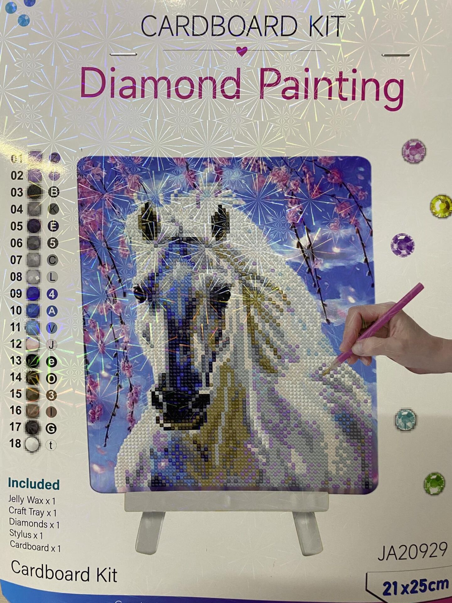5D Yapışan Boncuk Goblen Mozaik Tablo Pano 21*25 cm JA20929