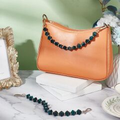 Akrilik Boncuklu Çanta Sapı 41,5 cm KS16