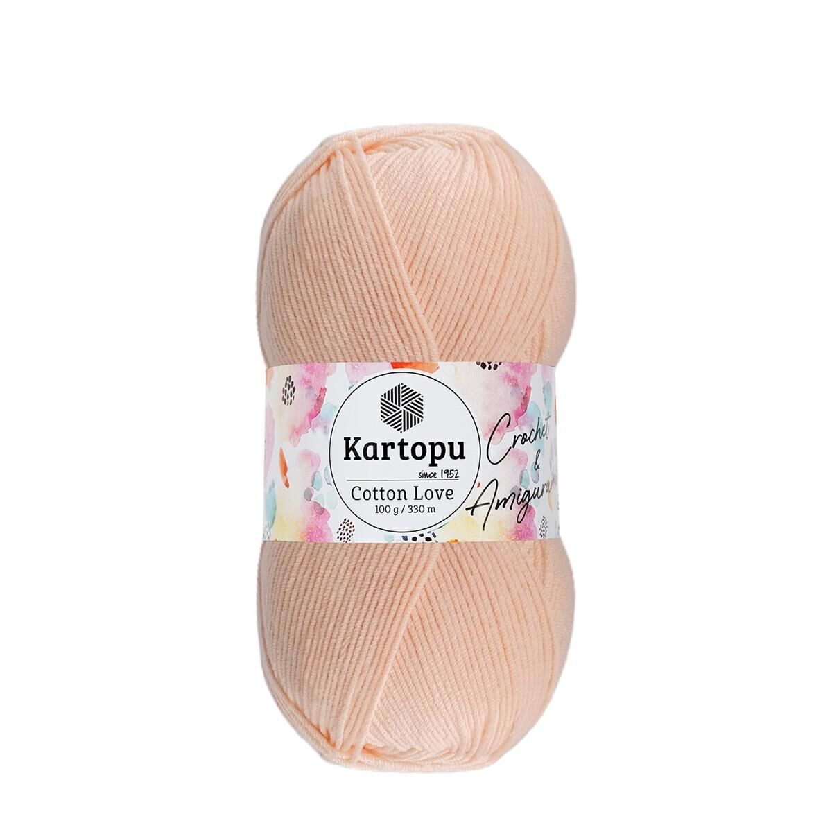 Kartopu Cotton Love El Örgü Amigurumi İpi Yünü 100 gr K227 Somon