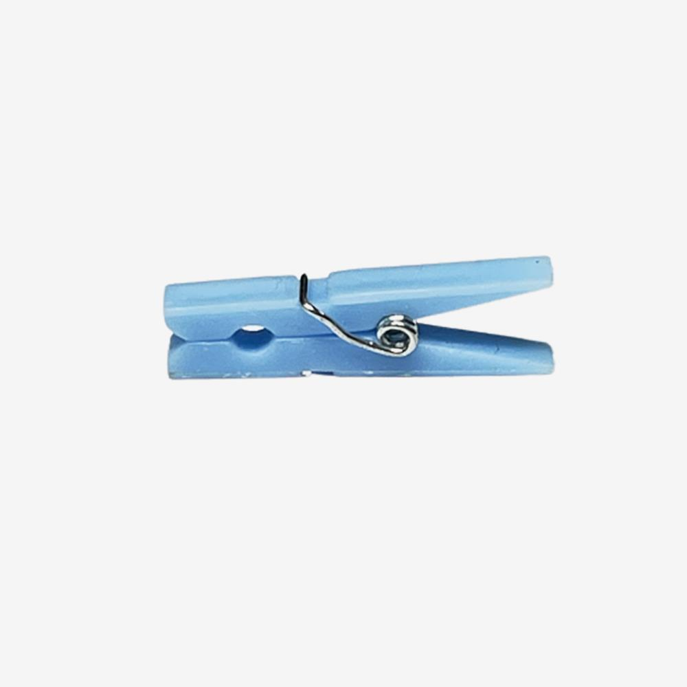 Minik Mandal Plastik 3cm Mavi - 10 Adet