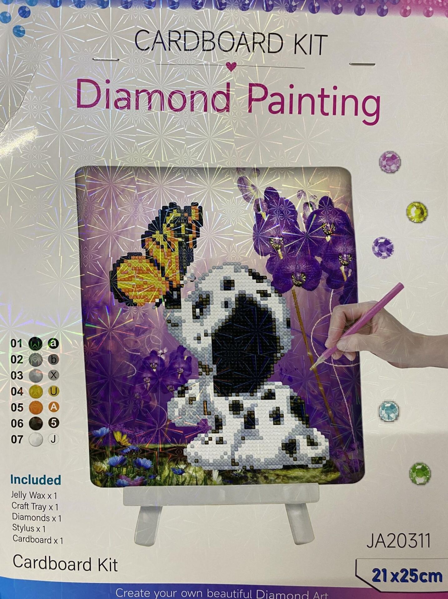 5D Yapışan Boncuk Goblen Mozaik Tablo Pano 21*25 cm JA20311