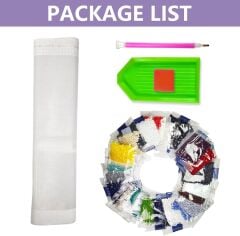 5D Yapışan Boncuk Goblen Mozaik Tablo Pano 21*25 cm JA20311