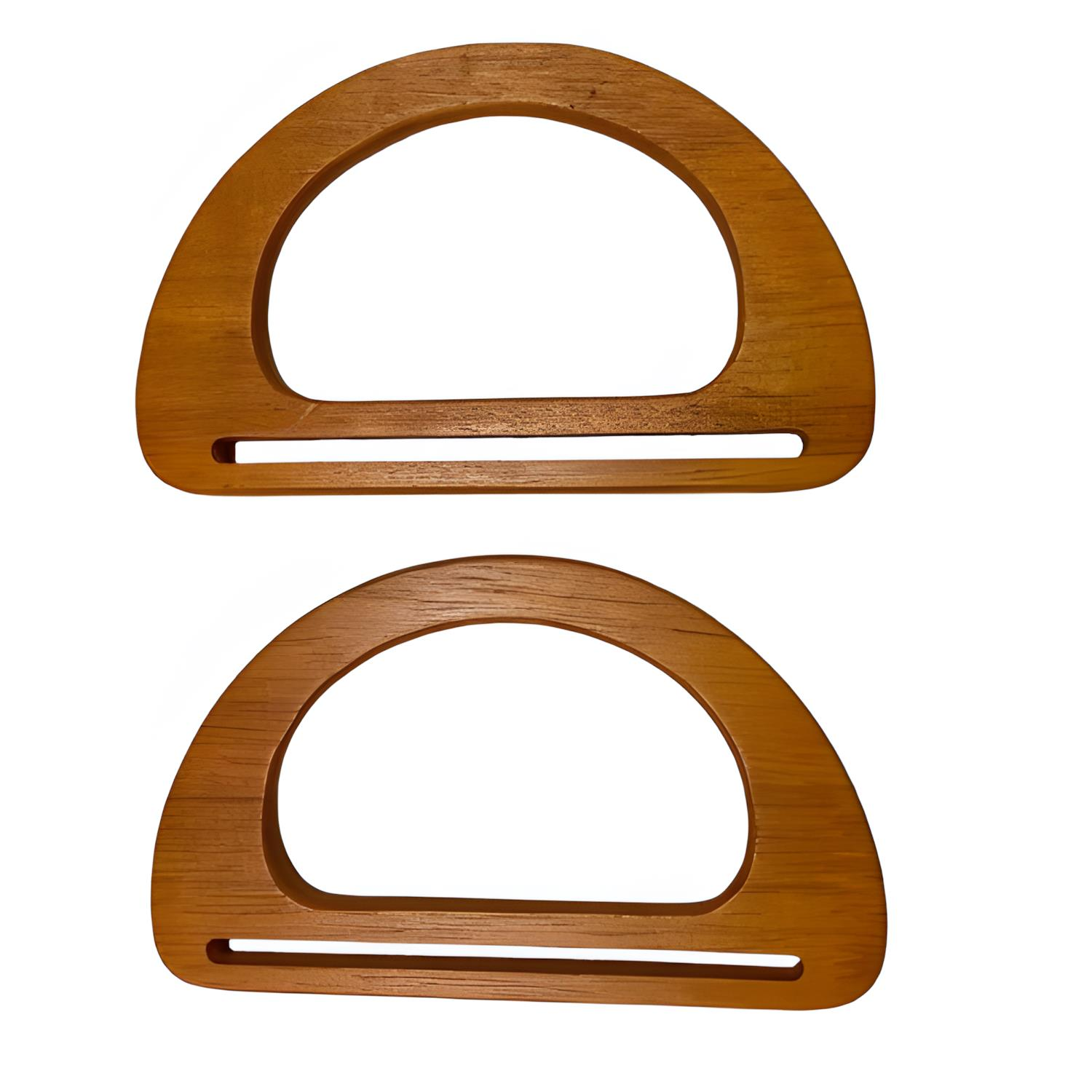 Elegant Ahşap Çanta Sapı ID Model 15 cm AH3