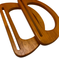 Elegant Ahşap Çanta Sapı ID Model 15 cm AH3