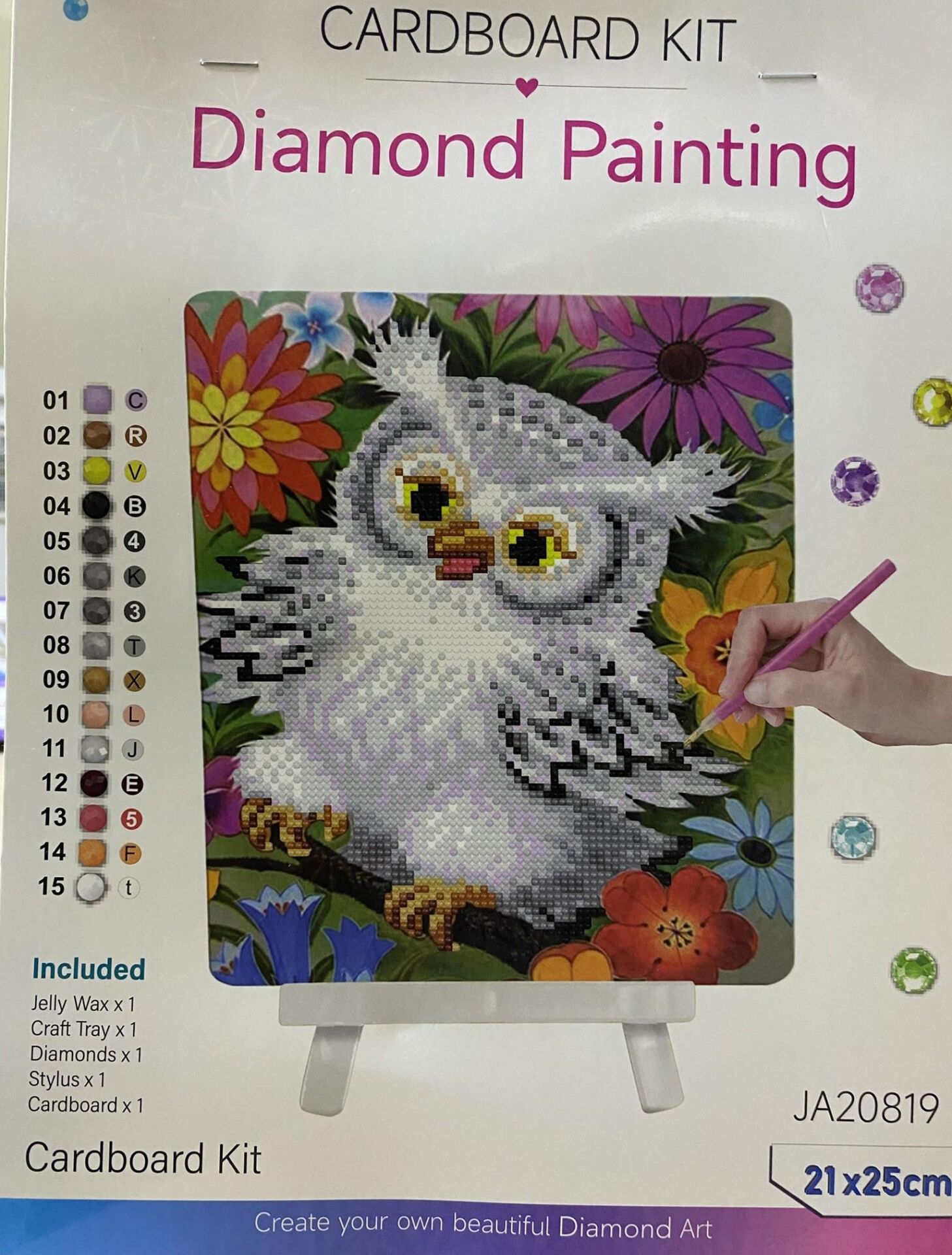 5D Yapışan Boncuk Goblen Mozaik Tablo Pano 21*25 cm JA20819