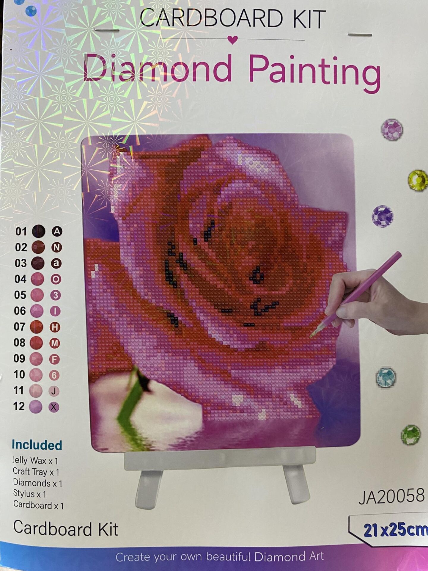 5D Yapışan Boncuk Goblen Mozaik Tablo Pano 21*25 cm JA20058