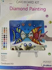 5D Yapışan Boncuk Goblen Mozaik Tablo Pano 21*25 cm JA20307