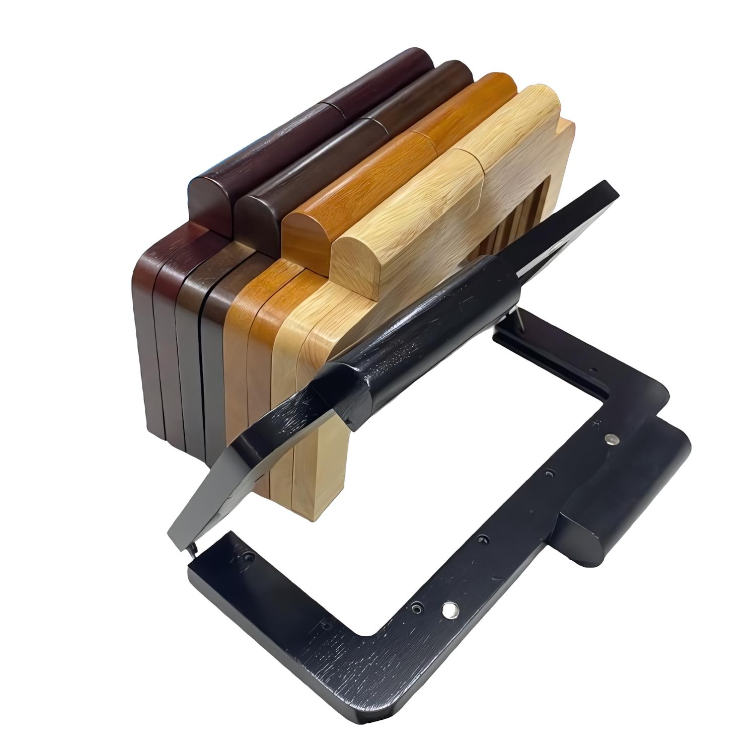 Bambu Ahşap Çanta Bursu 25 cm MB6
