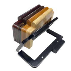 Bambu Ahşap Çanta Bursu 25 cm MB6