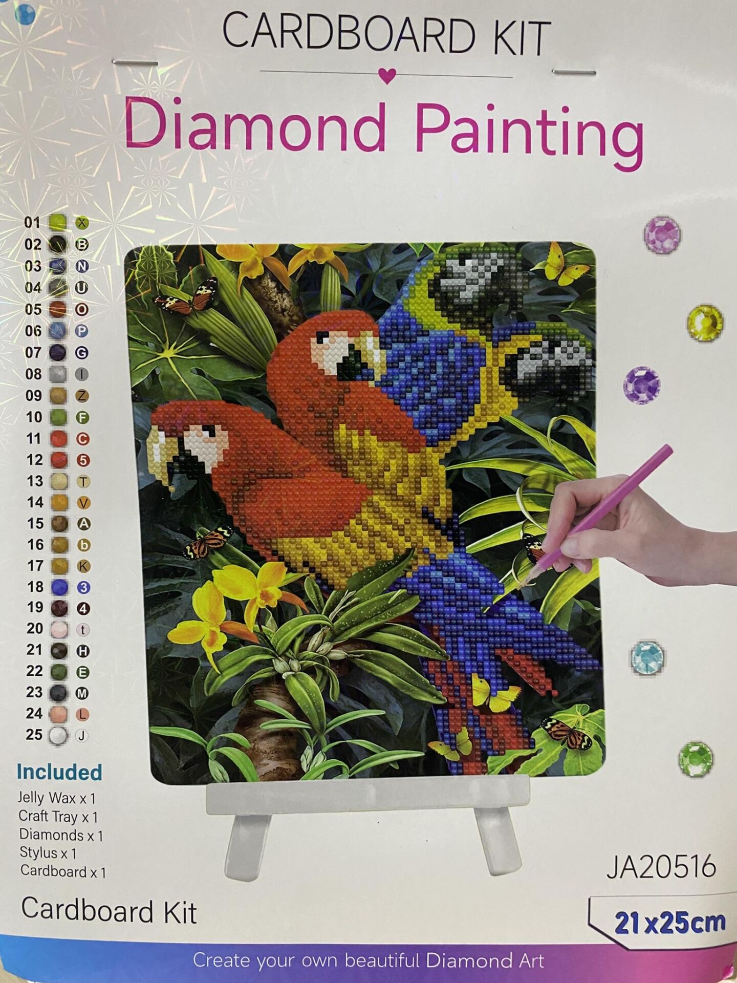 5D Yapışan Boncuk Goblen Mozaik Tablo Pano 21*25 cm JA20516