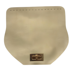 Deri Çanta Kapağı Tokalı Model 19*21 cm SSX21 Bronz