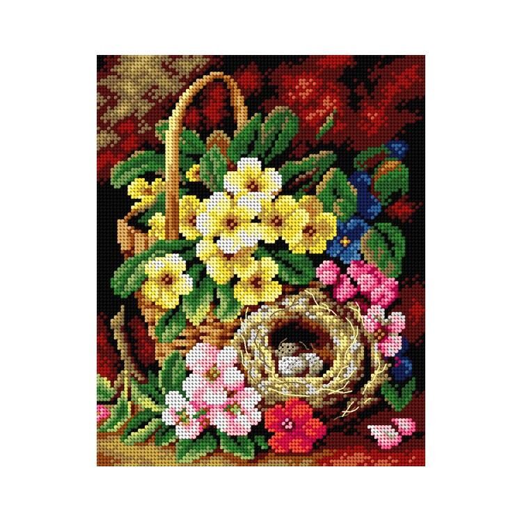 Orchidea Baskılı Goblen Çiçek 2646 24*34 cm