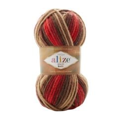 Alize Superlana Maxi Batik El Örgü İpliği 100 gr 7802