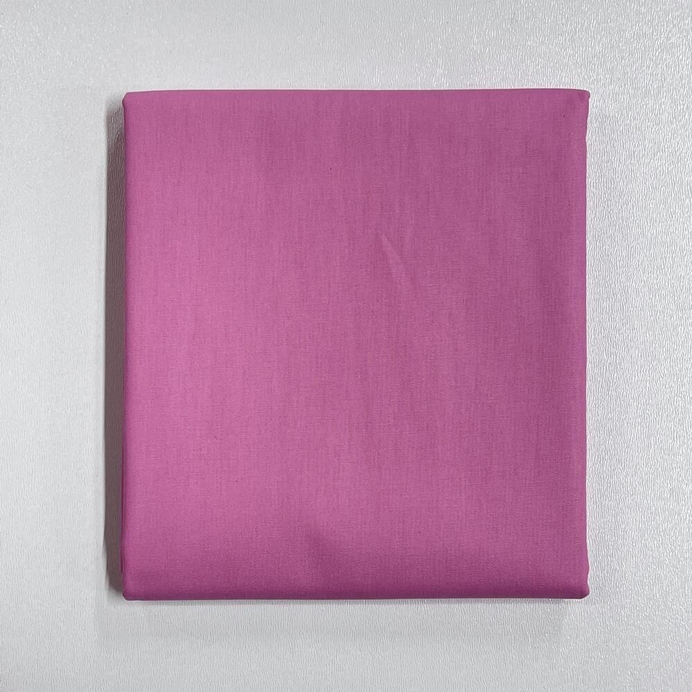 Poplin Pamuk Kumaş Düz Renk B 50x240cm Şeker Pembe