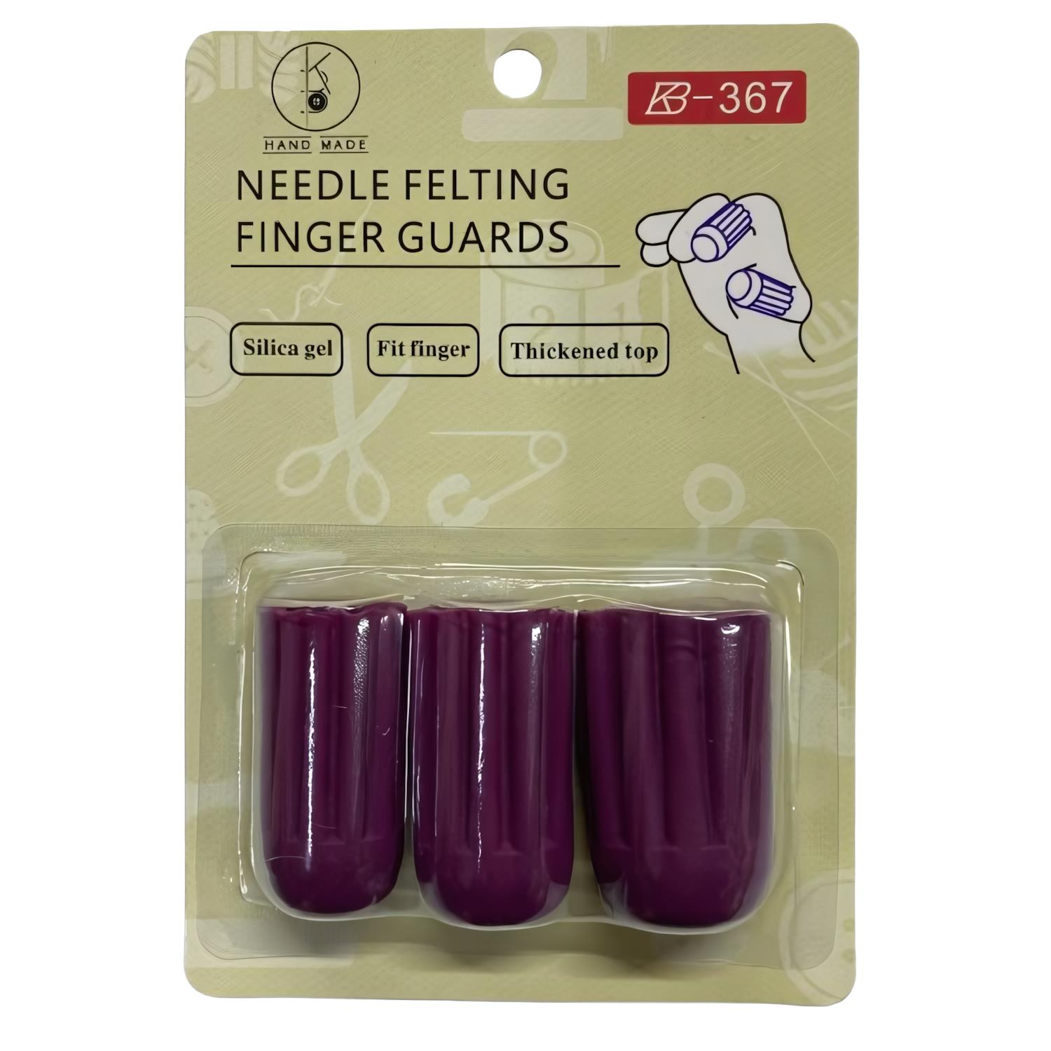 Silikon Dikiş Yüzüğü Yüksük 3'lü Set S-M-L